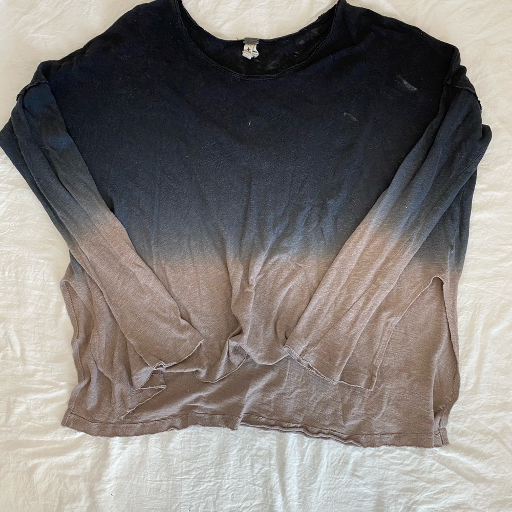 free people tie dye long sleeve - Picture 2 of 6